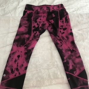 Mid-calf, Capri length lululemon workout pants